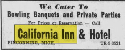 California Inn - May 04 1956 Article (newer photo)
